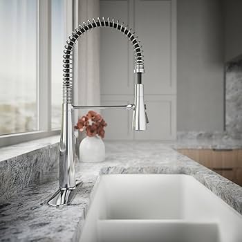 Amazon.co.jp: Kohler 22033-CP キッチンシンク蛇口 光沢クロム